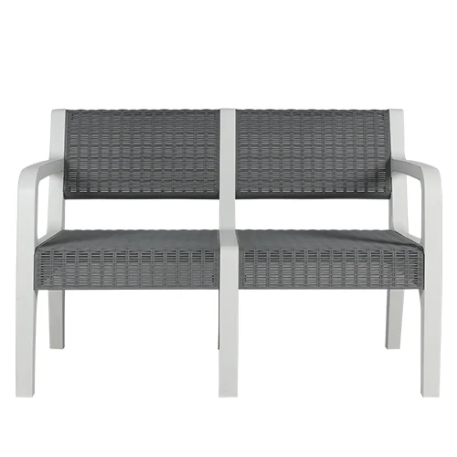 OSC-R 2 Seater - Kursi Sofa Plastik Rotan Modern - Rattan Chair